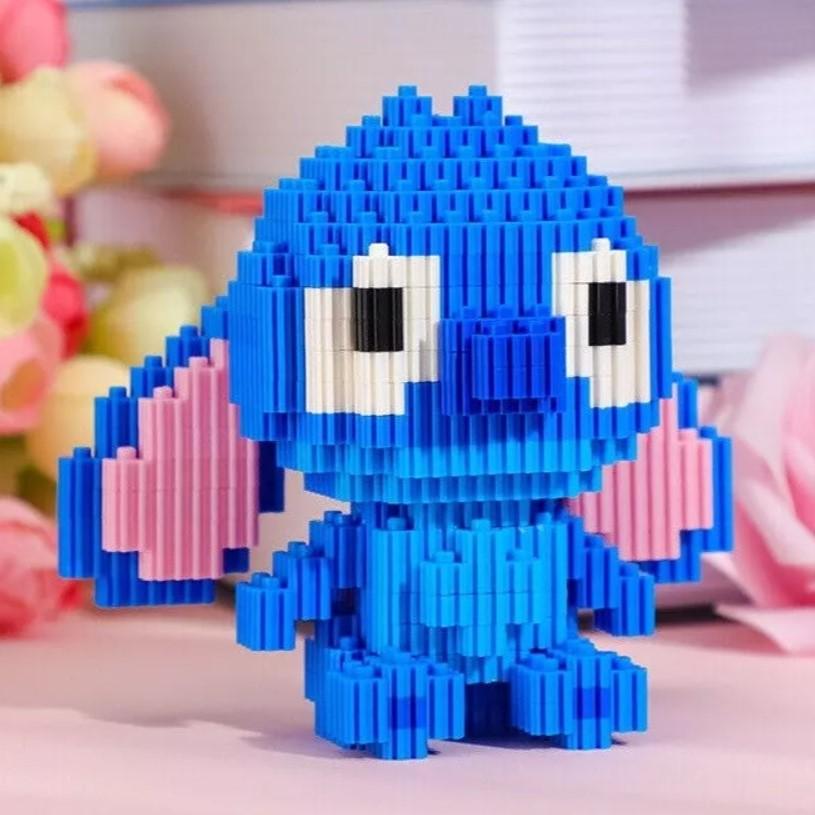 Конструктор детский Magic Blocks 3D Стич сложенные ушки 9 см/326 дет. Голубой (1000-ZB-635) - фото 2 Конструктор детский Magic Blocks 3D Стич сложенные ушки 9 см/326 дет. Голубой (1000-ZB-635) - фото 2