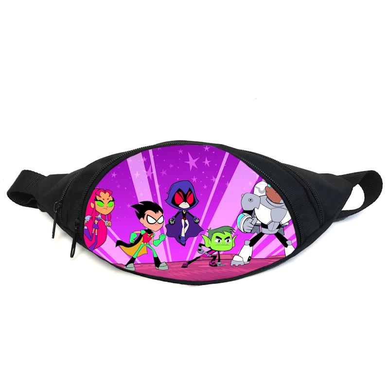 Поясная сумка-бананка Teen titans TT-017 Черный (2181713139)