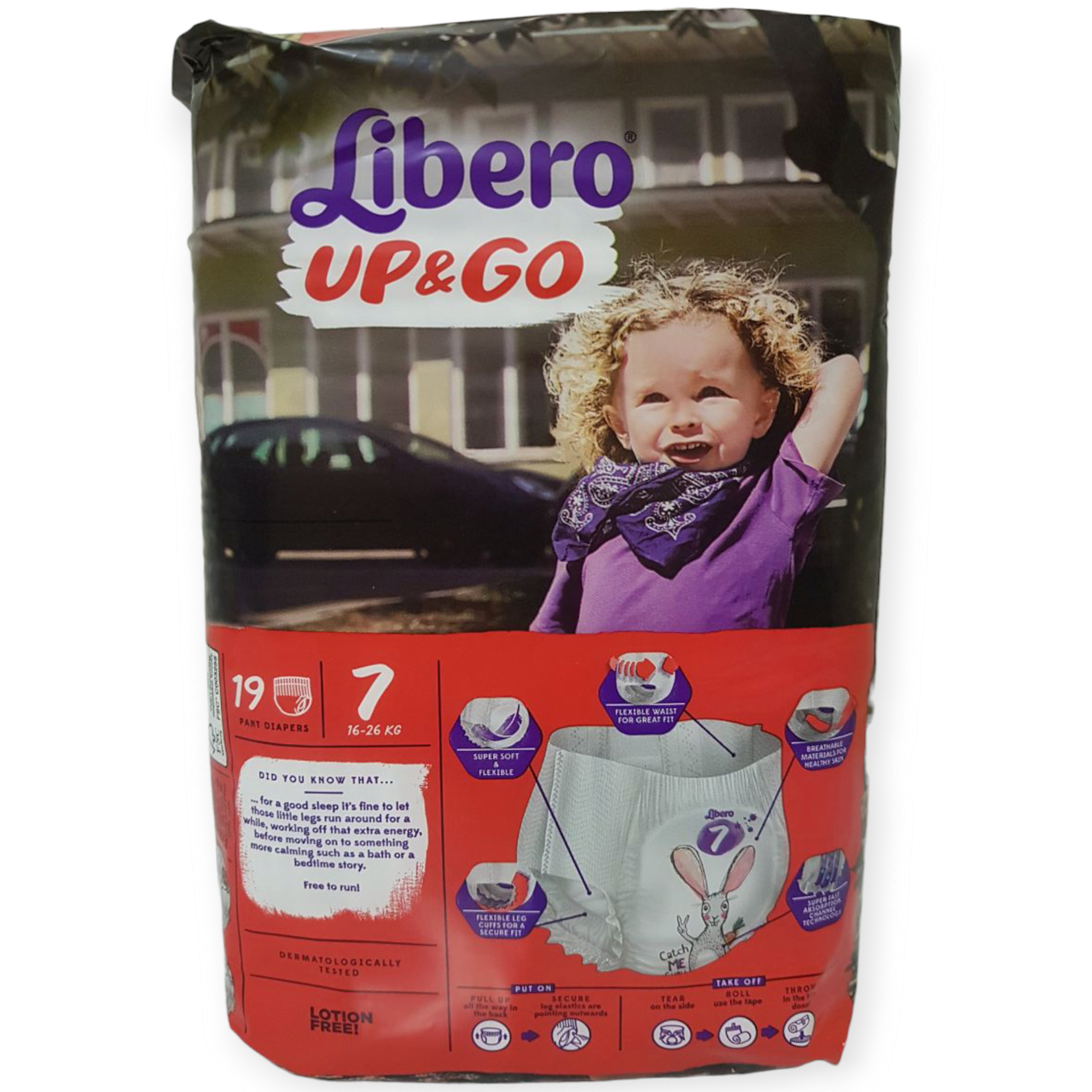 Підгузки-трусики Libero up&go 7 16-26 кг 19 шт. (2684525689) - фото 2 Підгузки-трусики Libero up&go 7 16-26 кг 19 шт. (2684525689) - фото 2