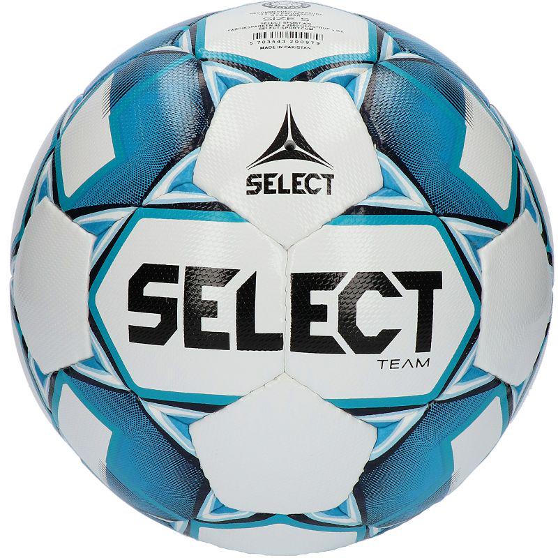 М'яч Select TEAM футбольний р. 4 Біло-синій (086552-014)