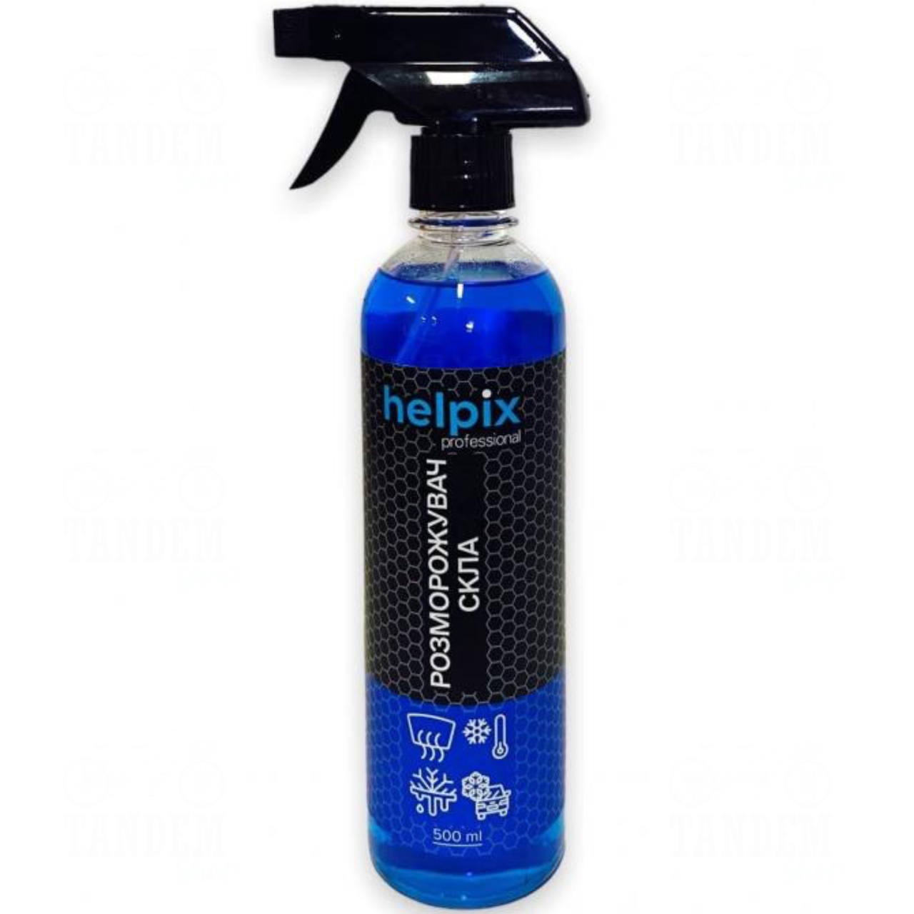 Размораживатель стекла и фар Helpix Professional 500 мл