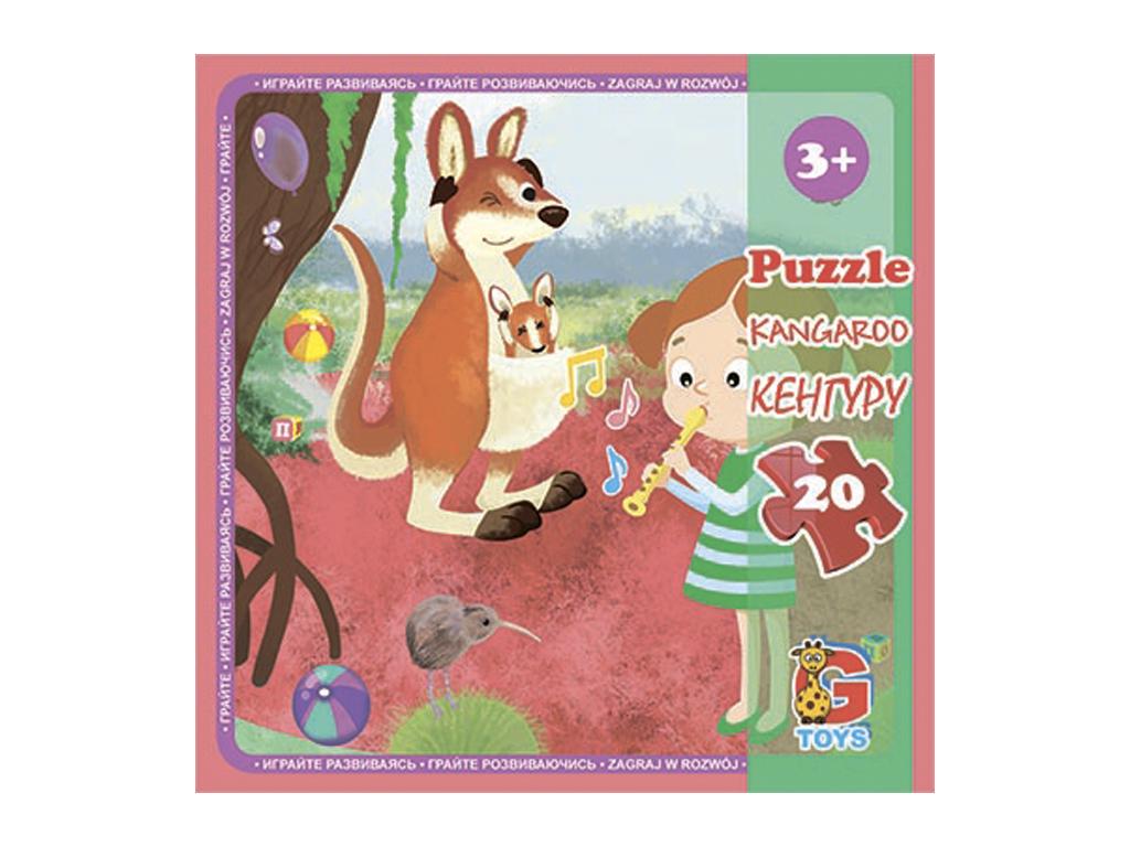 Пазли G-Toys із серії Зоопарк 20 ел. (MTT-182750) Пазли G-Toys із серії Зоопарк 20 ел. (MTT-182750)