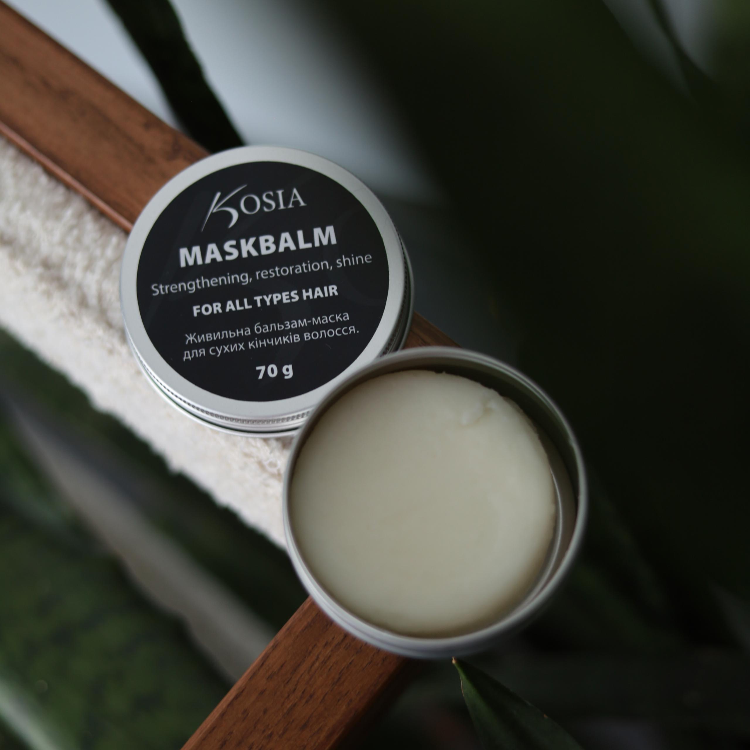 Бальзам маска KOSIA MaskBalm для сухих кінчиків волосся