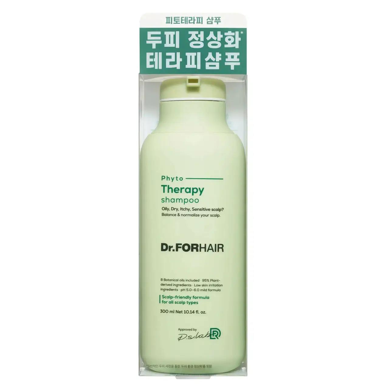 Шампунь фітотерапевтичний для чутливої шкіри голови Dr.FORHAIR Phyto Therapy Shampoo 300 мл (10406836) - фото 2