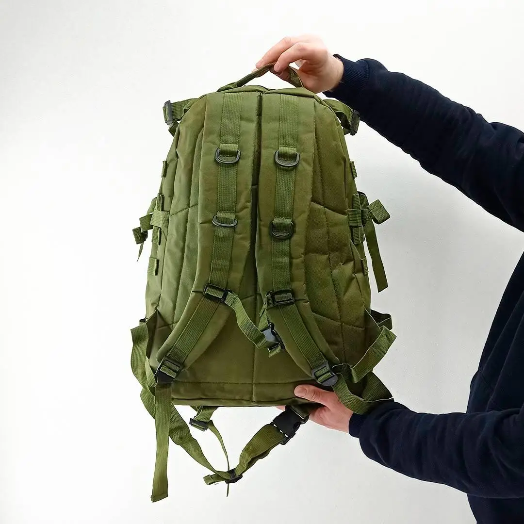 Рюкзак тактичний Tactical Raid похідний 40 л Olive (601-olive) - фото 4 Рюкзак тактичний Tactical Raid похідний 40 л Olive (601-olive) - фото 4