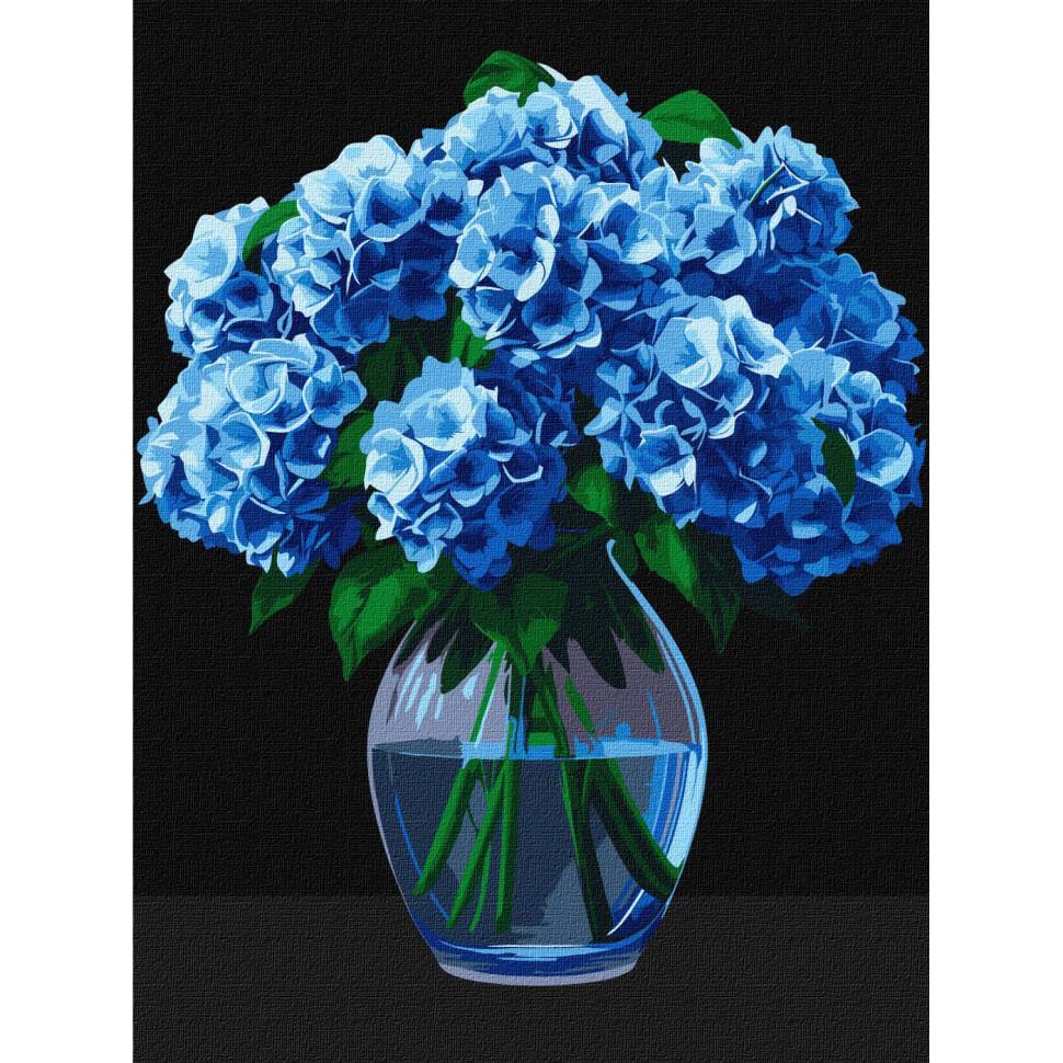 Картина по номерам Ideyka Букет гортензий 30x40см (KHO3273)