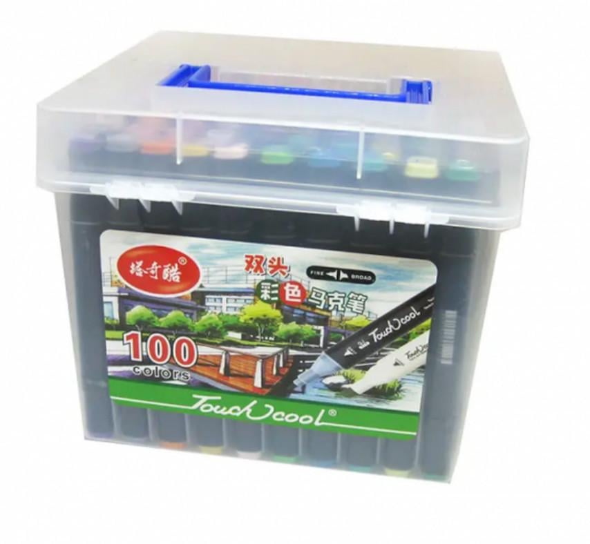 Набор скетчМаркеров TouchCool 100 цветов