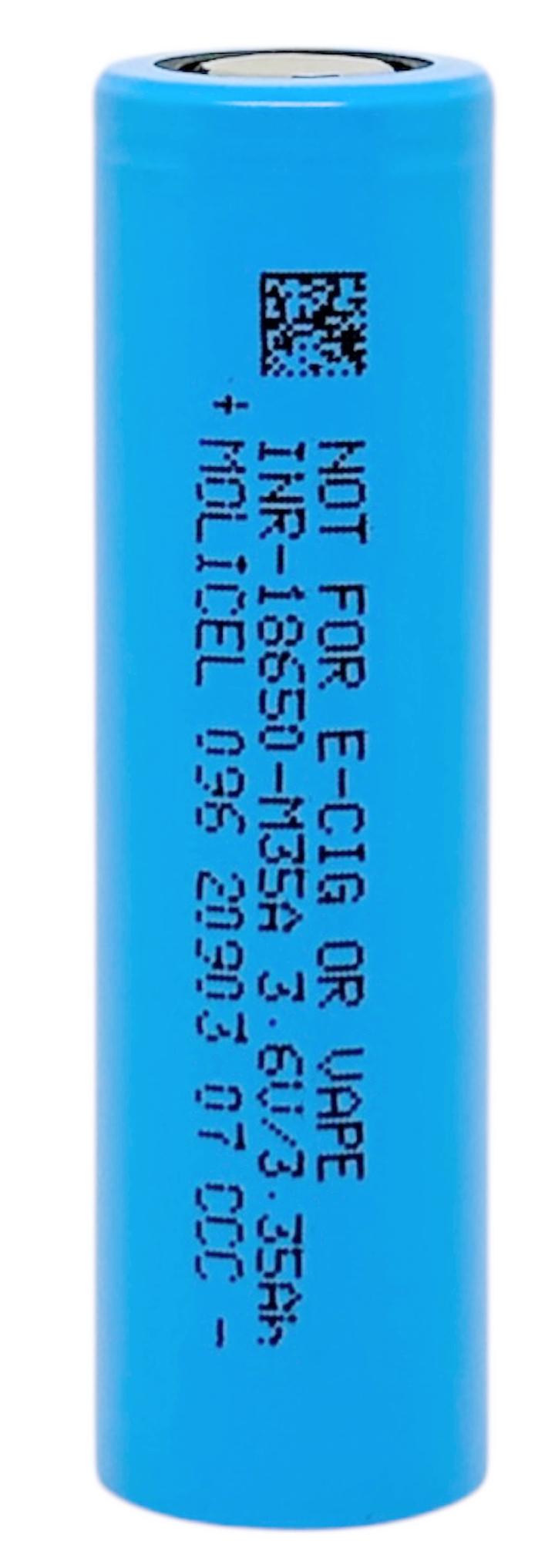 Аккумулятор высокоточный Molicel INR-18650-M35A 3,7 V 2400 mAh (18158261)