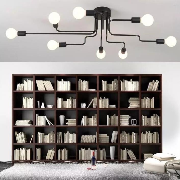 Люстра Spider 8P 104 см Black/White (4458034)