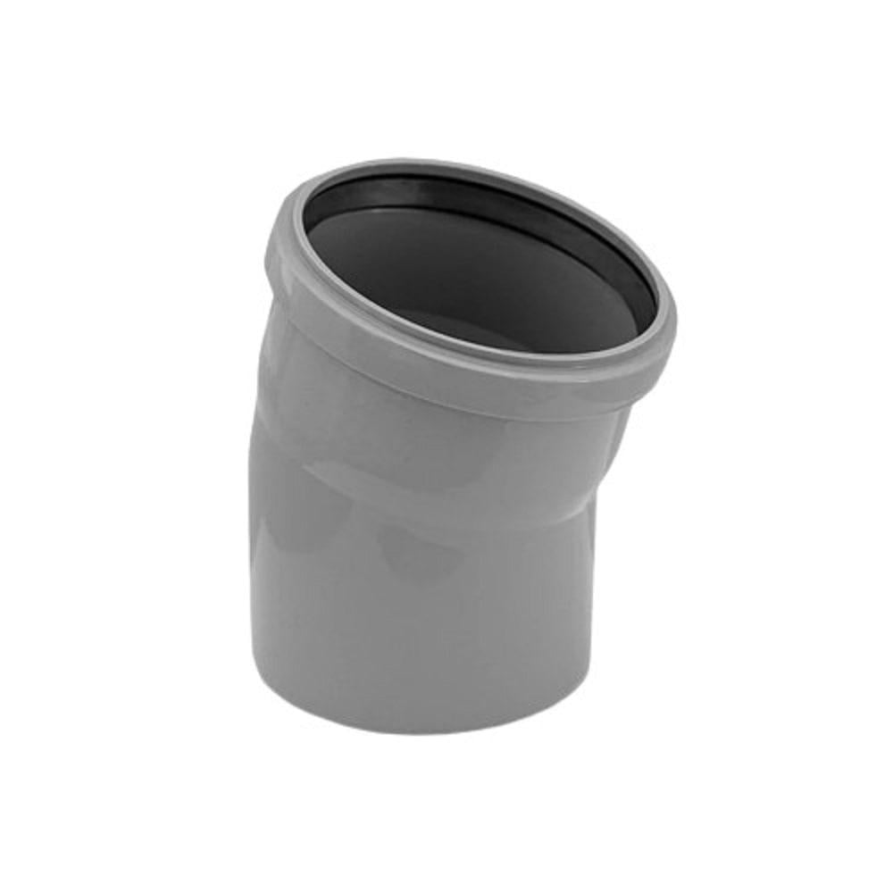 Колено канализационное СВК 110 15° (TU-17642)