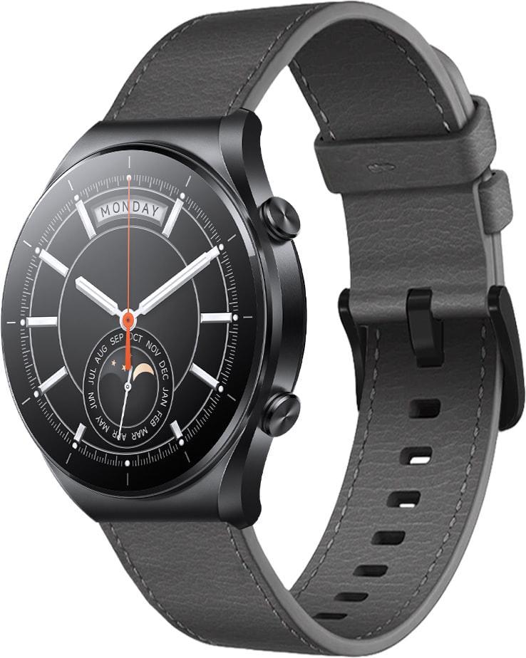 Ремешок кожаный Elfur для Xiaomi Watch S1 Active Grey (35760)