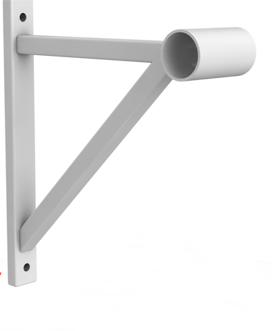 Однорядний настінний кронштейн Однорядний настінний кронштейн