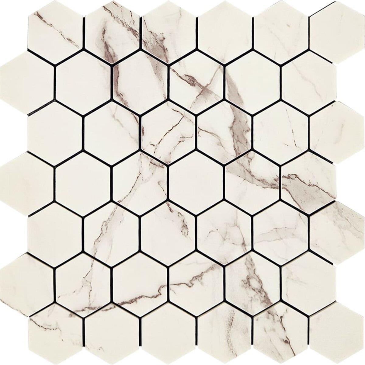 Плитка самоклеящаяся PET Мозаика 300х300х4 мм (SW-00002189)