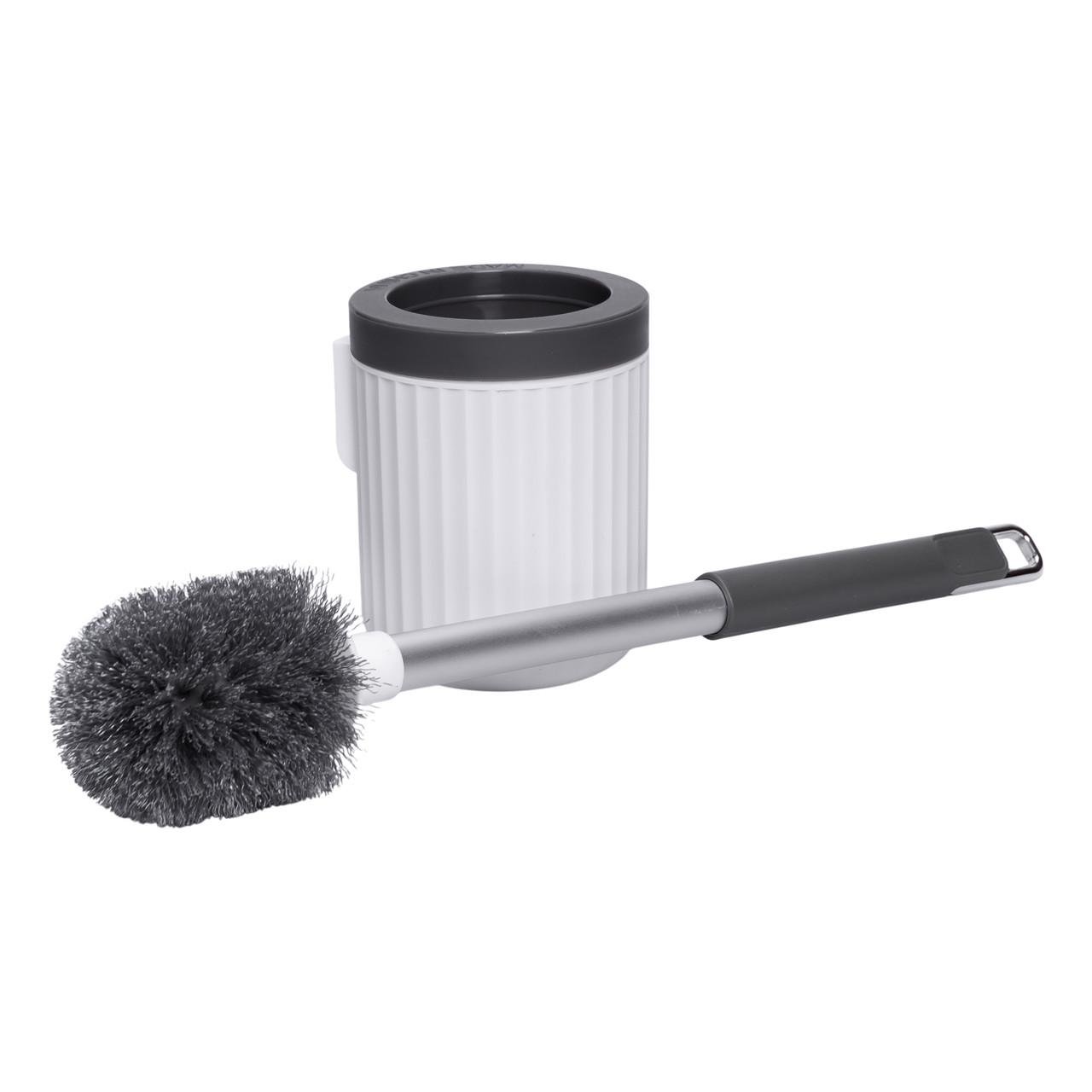 Єршик для чищення туалету з підставкою 48 см Сірий (HP-35015-29G) - фото 2 Єршик для чищення туалету з підставкою 48 см Сірий (HP-35015-29G) - фото 2