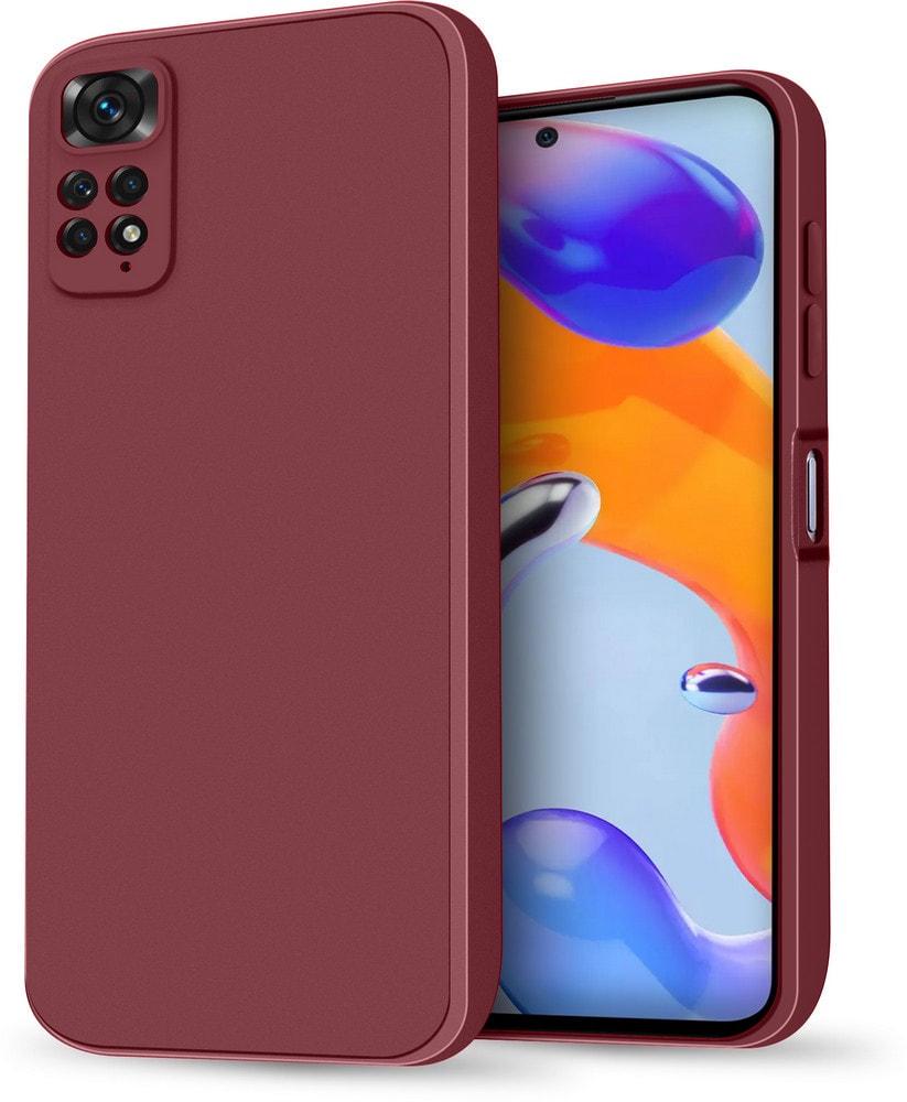 Силиконовый чехол HardCorner Xiaomi Redmi Note 11 Pro (4G/5G) (с микрофиброй) Wine (35419-42) Силиконовый чехол HardCorner Xiaomi Redmi Note 11 Pro (4G/5G) (с микрофиброй) Wine (35419-42)