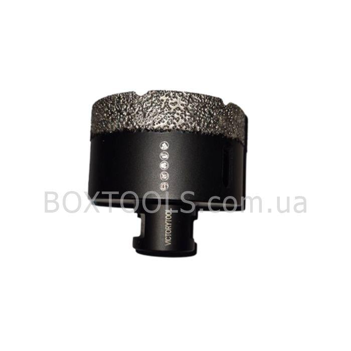 Алмазна коронка по кераміці Victorytool М14 68 мм (1468)