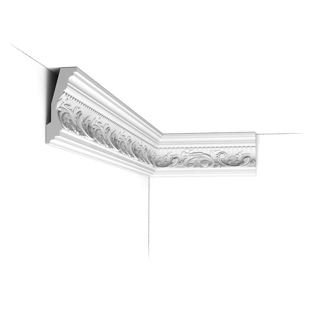 Карниз полиуретановый гибкий Orac Decor C201 116x48x2000 мм (28868454)
