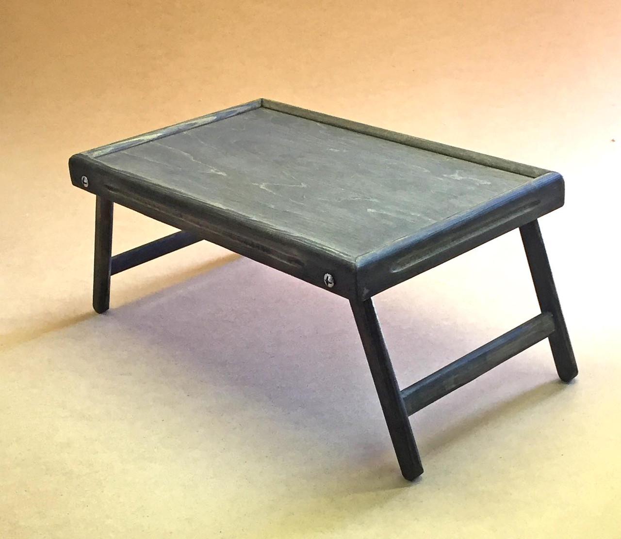 Столик-піднос для сніданку з дерева Даллас Моріон (СТП-000311) - фото 5 Столик-піднос для сніданку з дерева Даллас Моріон (СТП-000311) - фото 5