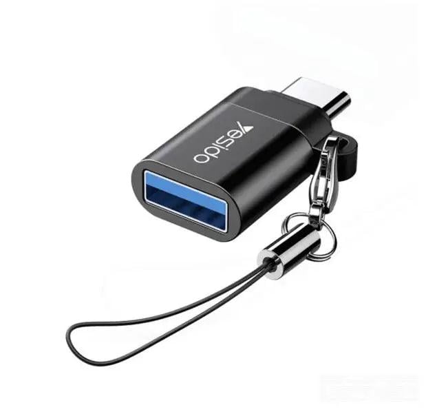 Перехідник OTG Yesido GS06 Type-C to USB 3.0 метал (21492053)