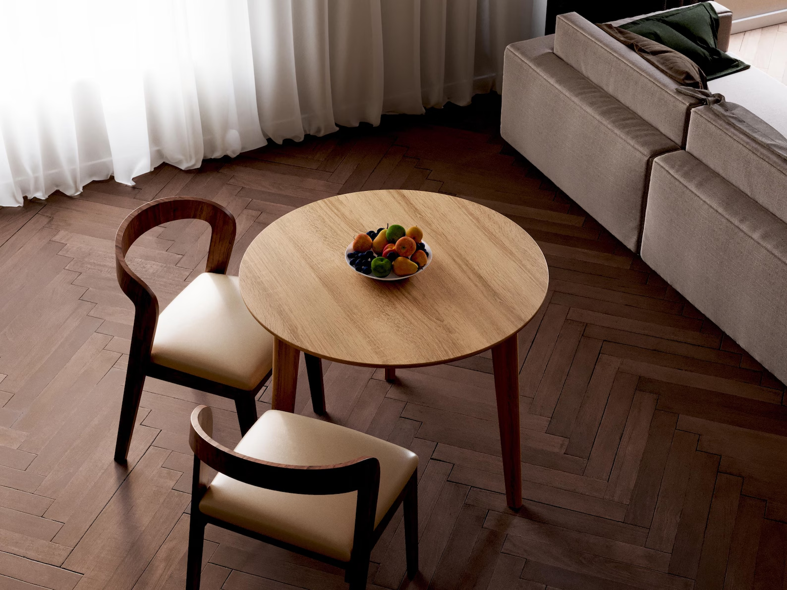 Обеденный стол Emil из массива дуба в современном стиле (2700944916) - фото 3