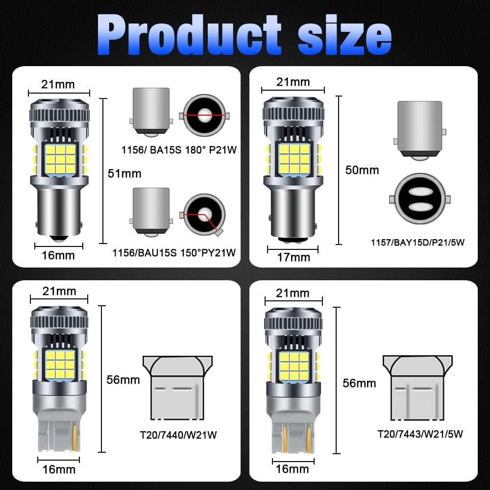 Лампа ДХО Заднего хода AutoExpert Turbo LED 30W CAN-BUS/1156 BA15S P21W/180°/12V-24V (2054721621) - фото 6 Лампа ДХО Заднего хода AutoExpert Turbo LED 30W CAN-BUS/1156 BA15S P21W/180°/12V-24V (2054721621) - фото 6