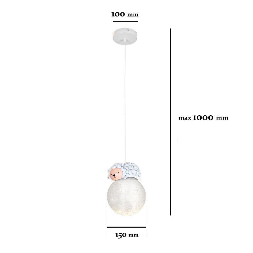 Подвесной светильник Levistella 782150-1 LB Баранчик детский (2435410698) - фото 3 Подвесной светильник Levistella 782150-1 LB Баранчик детский (2435410698) - фото 3