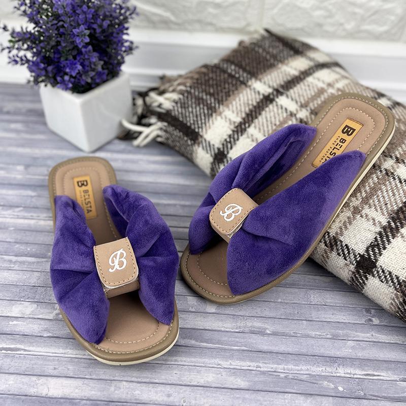 Тапочки кімнатні жіночі E-002718-2 p. 40 25,5-26 см Фіолетовий