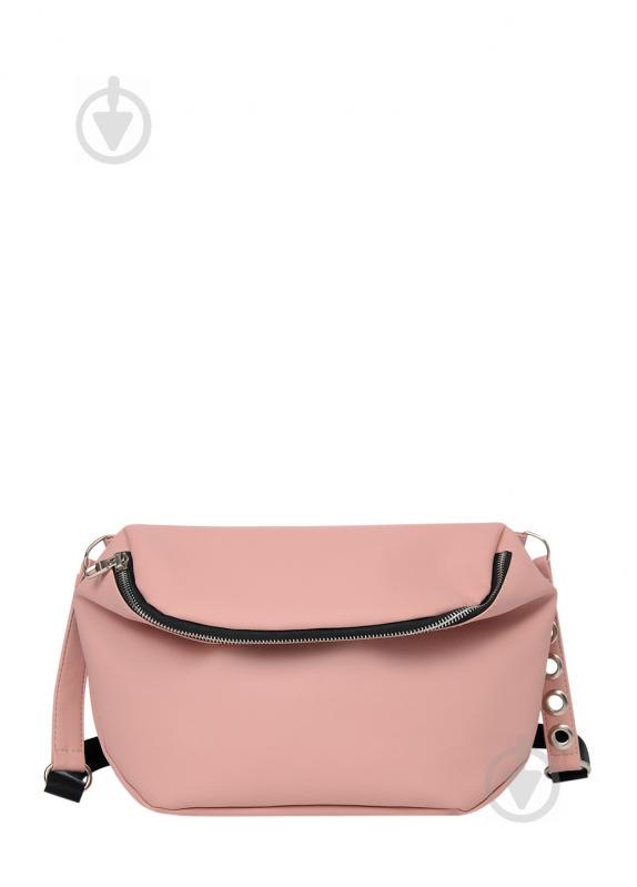 Жіноча сумка Sambag Milano QZS Пудра (95103006)