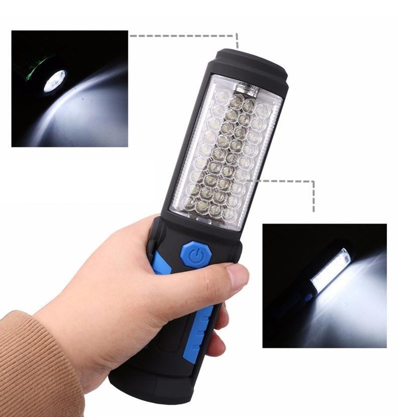 Ліхтар акумуляторний 10888 21,5 см Синій (4572003) - фото 4 Ліхтар акумуляторний 10888 21,5 см Синій (4572003) - фото 4