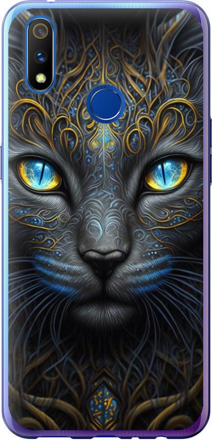 Чехол на Realme X Lite Кошка (5548u-2030-42517)