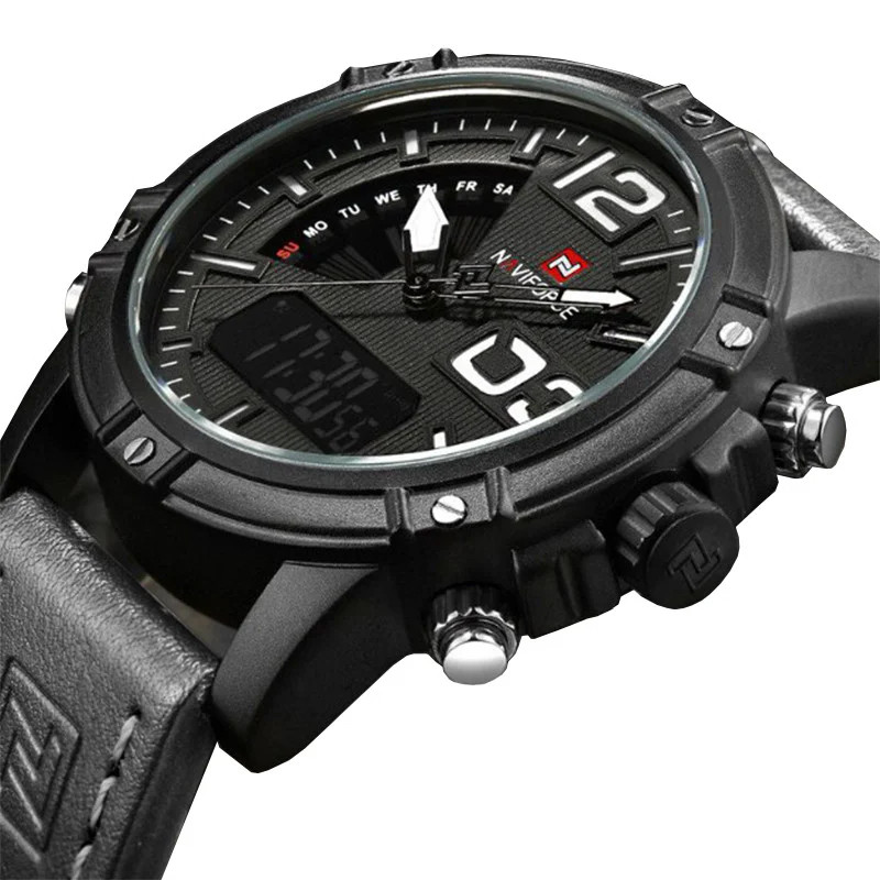 Часы мужские кварцевые NAVIFORCE 9095 Grey - фото 3 Часы мужские кварцевые NAVIFORCE 9095 Grey - фото 3