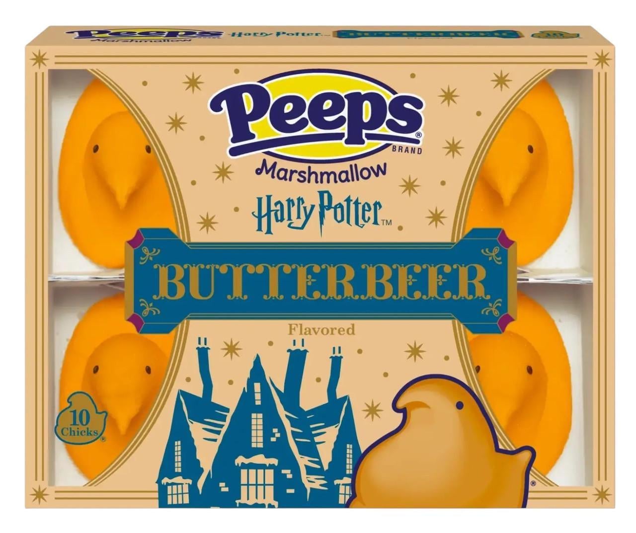 Маршмеллоу Peeps Harry Potter Butterbeer Marshmallow Chicks 85 г (3052209132)