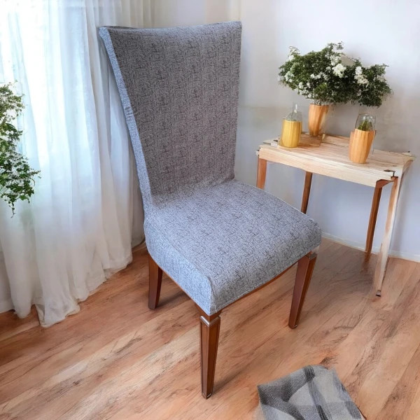 Чохол на стілець універсальний трикотажний Love You 102-2 83108 (8-6-5130741)