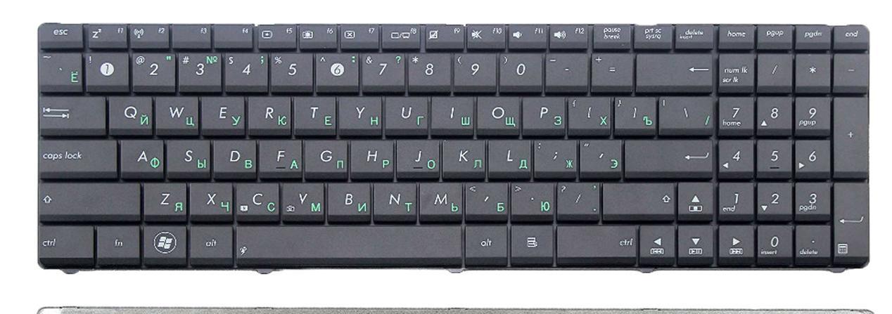 Клавіатура для ноутбука Asus R704 R704VC матовий (04GNV32KRU00)