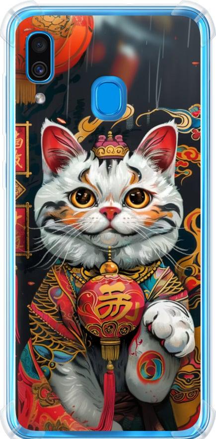 Чехол на Samsung Galaxy A30 2019 A305F China Cat v2 (6135sp-1670-42517)