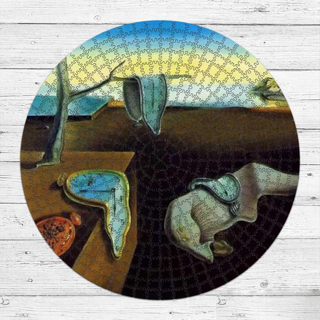 Деревянный пазл Постоянство памяти 50х50 см с мешочком на затяжках (PZL30006-L)