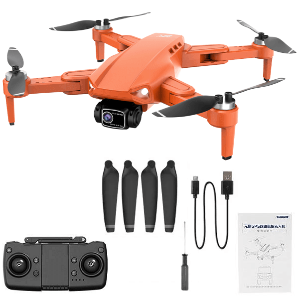 Квадрокоптер LYZRC L900 PRO SE с 4K и HD камерами GPS БК Orange (d310)