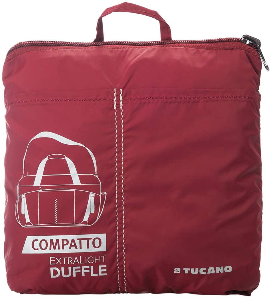 Сумка дорожная Tucano Compatto XL Duffle раскладная 45 л Бордовый (ERC-BPCOWE-BX) - фото 6