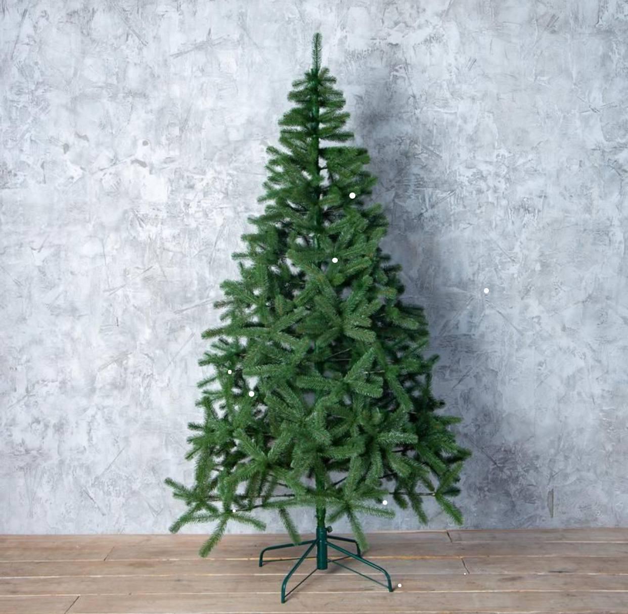 Штучна ялинка лита Президентська з металевою підставкою 2,50 м Зелений (NYT15108) - фото 6