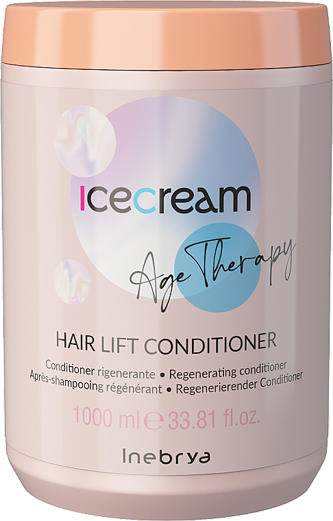 Кондиционер регенерирующий для зрелых и пористых волос Inebrya Ice Cream Age Therapy Hair Lift Shampoo 1000 мл (1250566470)