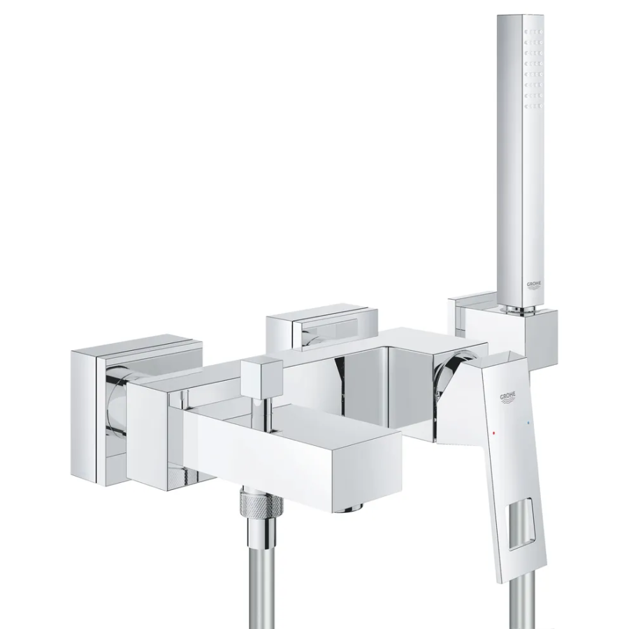 Смеситель для ванной Grohe Eurocube Chrome (23141000) Смеситель для ванной Grohe Eurocube Chrome (23141000)