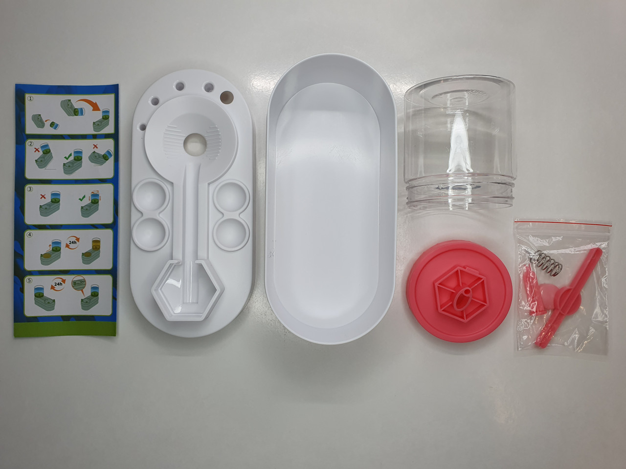 Стаканчик для рисования с палитрой/фильтрацией и резервуаром для воды Pink (000982) - фото 8 Стаканчик для рисования с палитрой/фильтрацией и резервуаром для воды Pink (000982) - фото 8