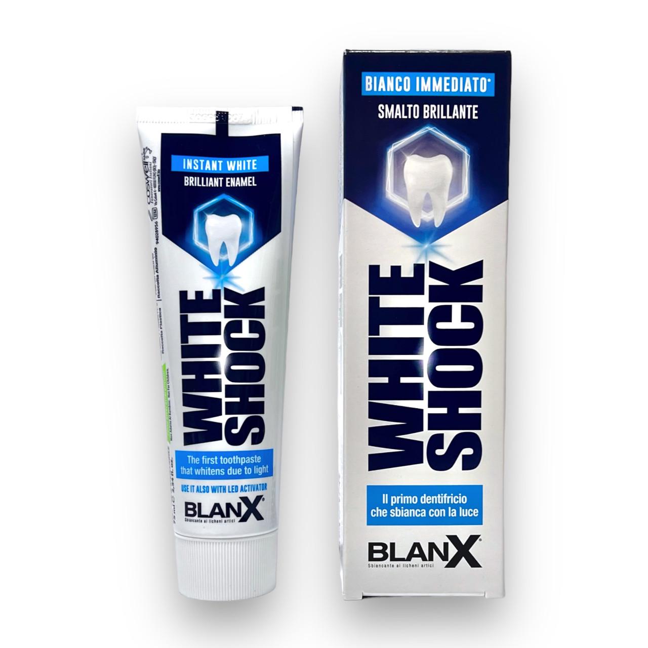 Зубная паста BlanX white shock 75 мл (1664221357)