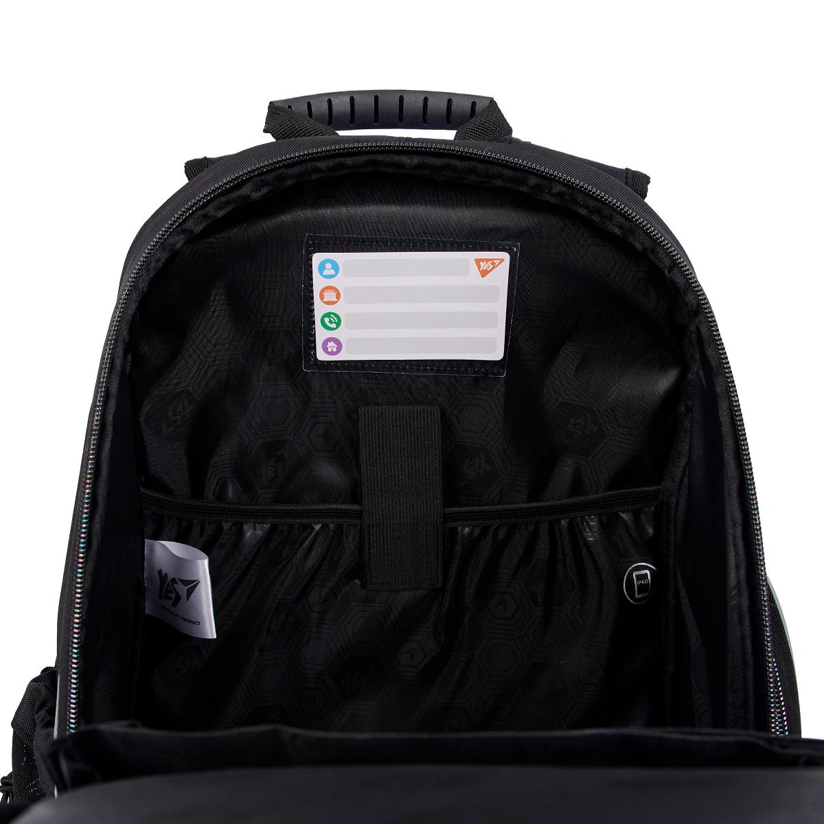 Школьный рюкзак полукаркасный YES Smiling Cats S-100 (559871) - фото 5 Школьный рюкзак полукаркасный YES Smiling Cats S-100 (559871) - фото 5