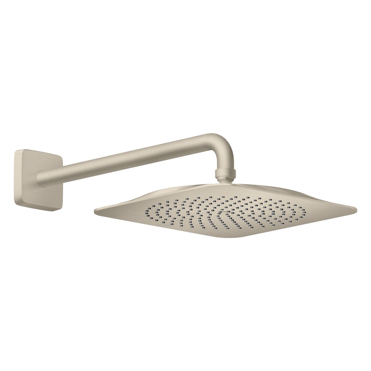 Верхний душ с кронштейном Hansgrohe AXOR Citterio 28790820 270 мм Сатин (239619)