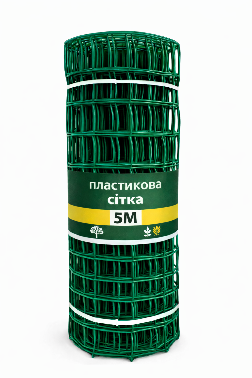 Сетка пластиковая Клевер для заборов и сада 85х95 мм/1х10 м Темно-зеленый (32377284) Сетка пластиковая Клевер для заборов и сада 85х95 мм/1х10 м Темно-зеленый (32377284)
