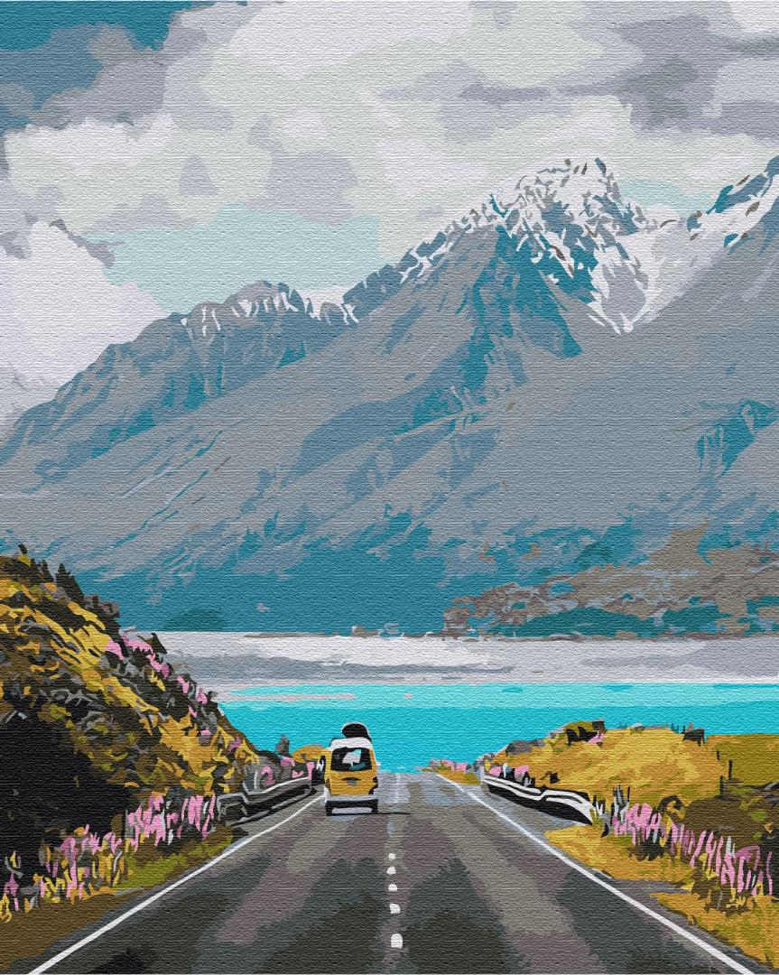 Картина по номерам Brushme Путешествие в горы 40x50 см (BS31640)