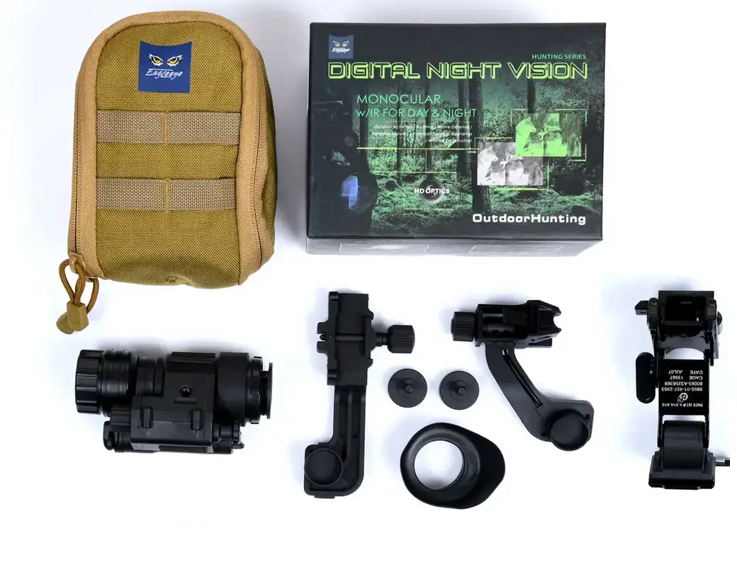 Прилад нічного бачення Night Vision PVS-14 4х з кріпленнями на шолом до 400 м - фото 7 Прилад нічного бачення Night Vision PVS-14 4х з кріпленнями на шолом до 400 м - фото 7