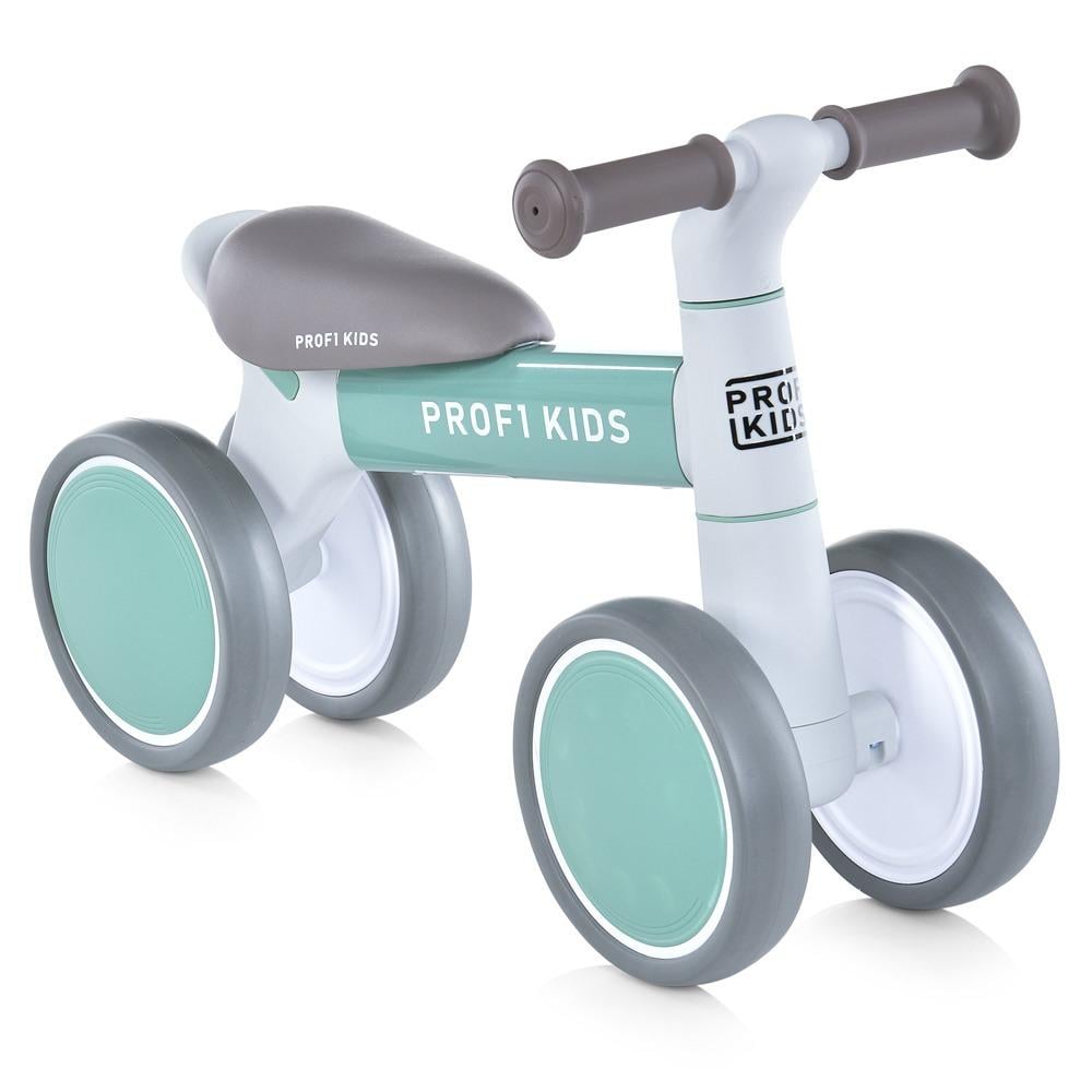 Беговел детский PROFI KIDS от 1 года четырехколесный 7" Бирюзовый (BT-168-B-52)