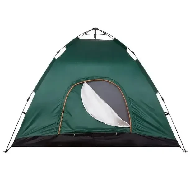 Намет автоматичний 4-х місцевий туристичний 200х200х130 см Зелений (OT09) - фото 2 Намет автоматичний 4-х місцевий туристичний 200х200х130 см Зелений (OT09) - фото 2